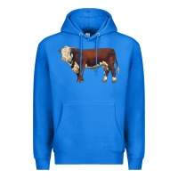 True Royal hereford bull Premium Hoodie - LillyAllenDesigns