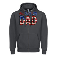 Smoke all american dad Zipper Hoodie - Zillion Design Studio