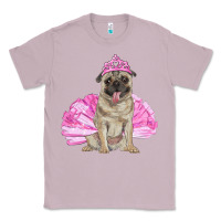 Lilac Balerina pug with tutu Classic Tee - RanaPortraitStore