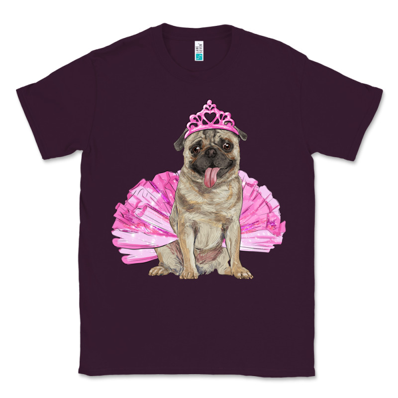 Balerina Pug With Tutu Classic Tee by RanaPortraitStore | Teevron