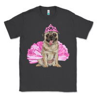 Smoke Balerina pug with tutu Classic Tee - RanaPortraitStore