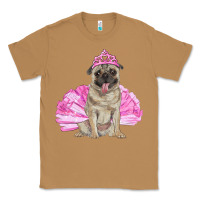 Toasted Coconut Balerina pug with tutu Classic Tee - RanaPortraitStore