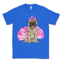 True Royal Balerina pug with tutu Classic Tee - RanaPortraitStore