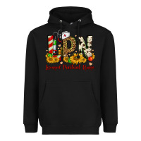 Black christmas lpn licensed practical nurse Heavyweight Hoodie - FaDigitalArtStudio