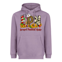 Lavender christmas lpn licensed practical nurse Heavyweight Hoodie - FaDigitalArtStudio