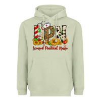 Matcha christmas lpn licensed practical nurse Heavyweight Hoodie - FaDigitalArtStudio
