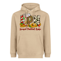 Mushroom christmas lpn licensed practical nurse Heavyweight Hoodie - FaDigitalArtStudio