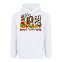 White christmas lpn licensed practical nurse Heavyweight Hoodie - FaDigitalArtStudio