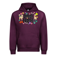 Mauve Wine dog mom Urban Hoodie - MaliasSmallBusiness