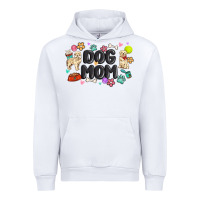 White dog mom Urban Hoodie - MaliasSmallBusiness
