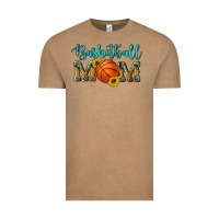 Vintage Coffee western leopard camouflage sunflowers glitter mom basketball Vintage Tee - Artiststas
