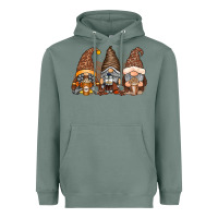 Sage coffee gnomes Heavyweight Hoodie - RacoonDesign
