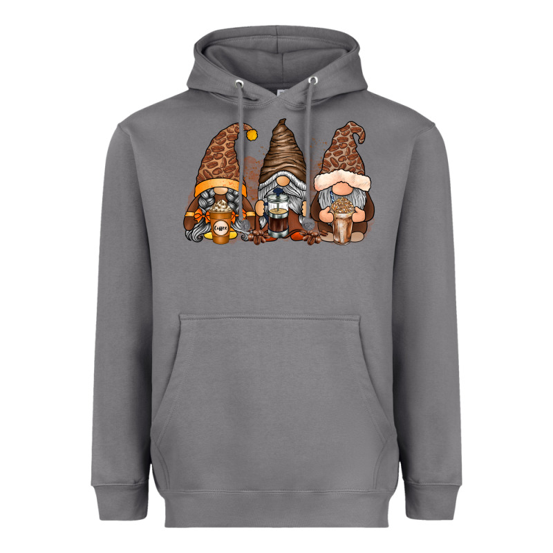 Coffee Gnomes Heavyweight Hoodie by RacoonDesign | Teevron