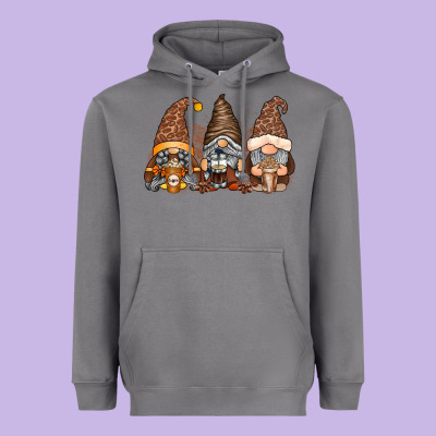 Coffee Gnomes Heavyweight Hoodie Designed By Racoondesign