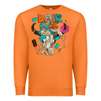 Carrot bullskull hairstlist Premium Sweatshirt - AdoDesignShop