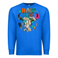 True Royal bullskull hairstlist Premium Sweatshirt - AdoDesignShop