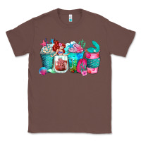 Chestnut mermaid coffee cups Classic Tee - Zillion Design Studio