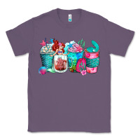 Lavender mermaid coffee cups Classic Tee - Zillion Design Studio