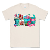 Natural mermaid coffee cups Classic Tee - Zillion Design Studio