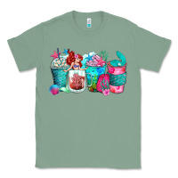 Sage mermaid coffee cups Classic Tee - Zillion Design Studio