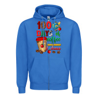True Royal 100 days of coffee and chaos Zipper Hoodie - texasbilliewilder