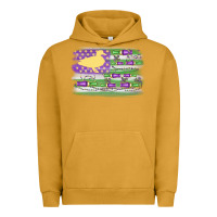 Pigment Peanut Butter mardi gras duck call flag Urban Hoodie - MaliasSmallBusiness