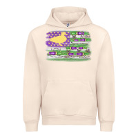 Sandshell mardi gras duck call flag Urban Hoodie - MaliasSmallBusiness