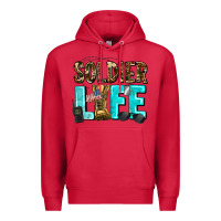 Cardinal soldier  life Premium Hoodie - AdoDesignShop