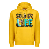 Lemon soldier  life Premium Hoodie - AdoDesignShop