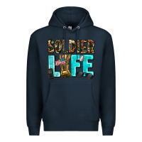 Navy soldier  life Premium Hoodie - AdoDesignShop