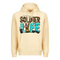 Pina Colada soldier  life Premium Hoodie - AdoDesignShop