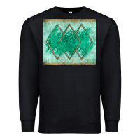 Black green glitter Premium Sweatshirt - JahusDesignShop