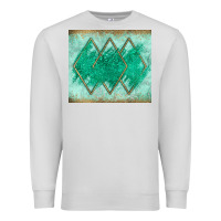 Dove Grey green glitter Premium Sweatshirt - JahusDesignShop
