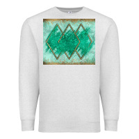 Oatmeal Heather green glitter Premium Sweatshirt - JahusDesignShop
