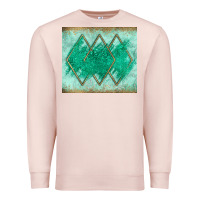 Pale Pink green glitter Premium Sweatshirt - JahusDesignShop