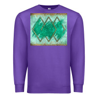 Purple green glitter Premium Sweatshirt - JahusDesignShop