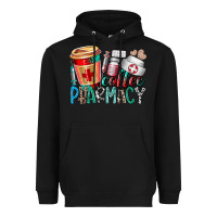 Black coffee pharmacy Heavyweight Hoodie - RacoonDesign