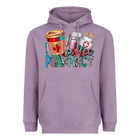 Lavender coffee pharmacy Heavyweight Hoodie - RacoonDesign