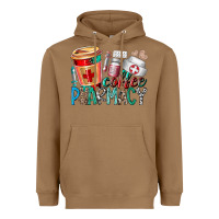 Toasted Coconut coffee pharmacy Heavyweight Hoodie - RacoonDesign