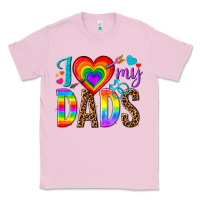 Bubblegum Pink i love my dads Classic Tee - texasbilliewilder
