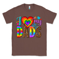 Chestnut i love my dads Classic Tee - texasbilliewilder
