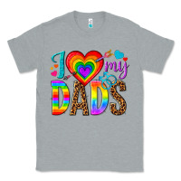 Heather Grey i love my dads Classic Tee - texasbilliewilder