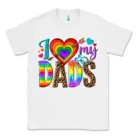 White i love my dads Classic Tee - texasbilliewilder