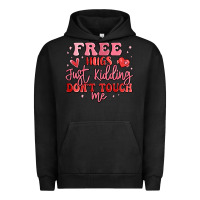 Pigment Black free hugs just kidding don't touch me Urban Hoodie - MaliasSmallBusiness