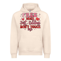 Sandshell free hugs just kidding don't touch me Urban Hoodie - MaliasSmallBusiness
