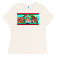 Bone flamingo mom license plate Ladies Tee - BarkalooDesign