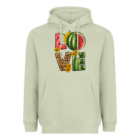 Matcha love watermelon Heavyweight Hoodie - HRA Design Shop