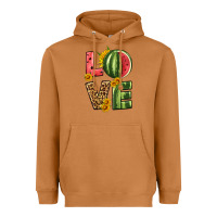 Meerkat love watermelon Heavyweight Hoodie - HRA Design Shop