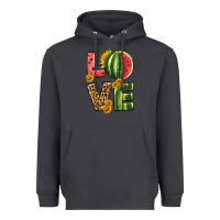 Smoke love watermelon Heavyweight Hoodie - HRA Design Shop