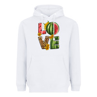 White love watermelon Heavyweight Hoodie - HRA Design Shop